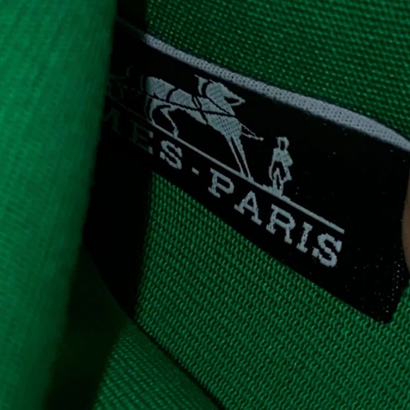 Authentic Pre-Owned Hermès Khaki Vache Hunter Bamboo Toile Herbag Zip Size 31 - Picture 14 of 16